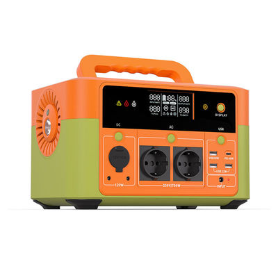 50 / 60HZ التخييم في الهواء الطلق المحمولة محطة الطاقة مولد بطارية متعددة الأغراض